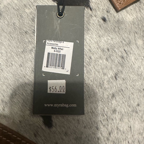 Myra cattle hide bag - Picture 4 of 5